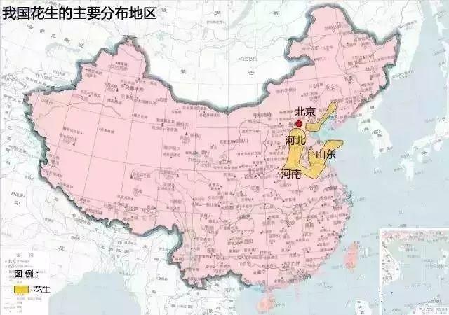 中国农业分布地图及土地污染现状