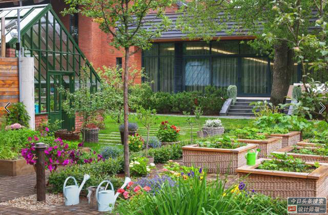 观赏性的菜园如何设计才能让庭院整体看来更美观看完记得收藏